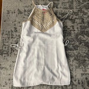 Lilly Pulitzer white romper dress